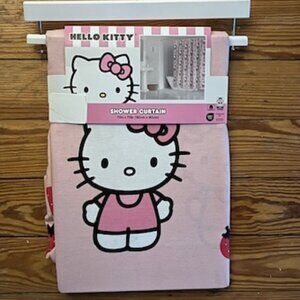 Hello Kitty Strawberry Shower Curtain